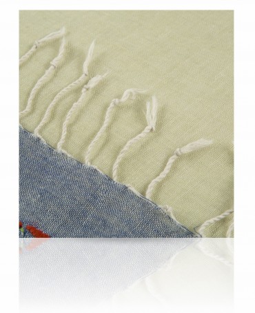 Палантин Женский ZW.EMB/LILAC.GREY